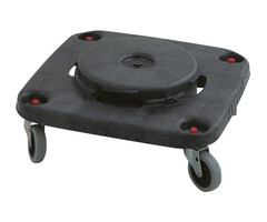 Rubbermaid Brute Dolly vierkant zwart