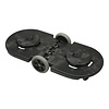 Rubbermaid Brute Dolly tandem zwart