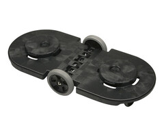 Rubbermaid Brute Dolly tandem zwart