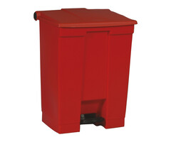 Rubbermaid Step-On Classic container 68 liter rood