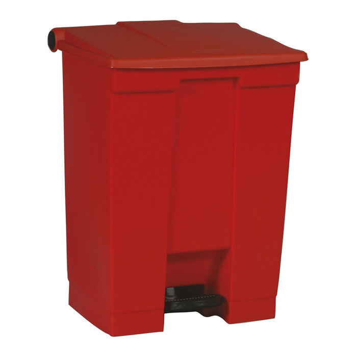 Rubbermaid Step-On Classic container 68 liter rood