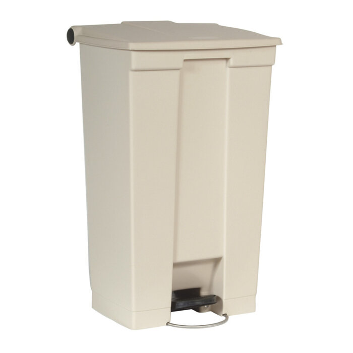 Rubbermaid Step-On Classic container 87 liter beige