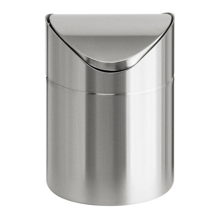 RVS tafelafvalbakje 1,5 liter mat RVS