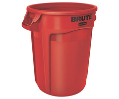 Rubbermaid Ronde Brute container 121,1 liter rood