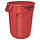 Ronde Brute container 121,1 liter rood