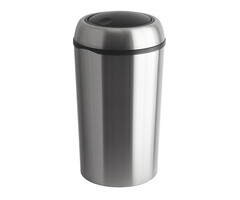 Ronde Swing afvalbak 75 liter RVS