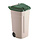 Mobiele container 110 liter (beige, groen)