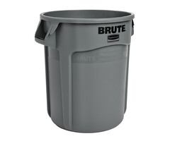 Rubbermaid Ronde Brute container 75,7 liter grijs