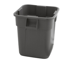 Rubbermaid Vierkante Brute container 151,4 liter grijs
