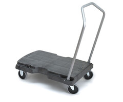 Rubbermaid Triple trolley (zwart, grijs)