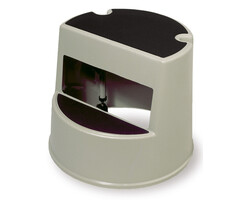 Rubbermaid Verrijdbaar opstapje (beige, zwart)