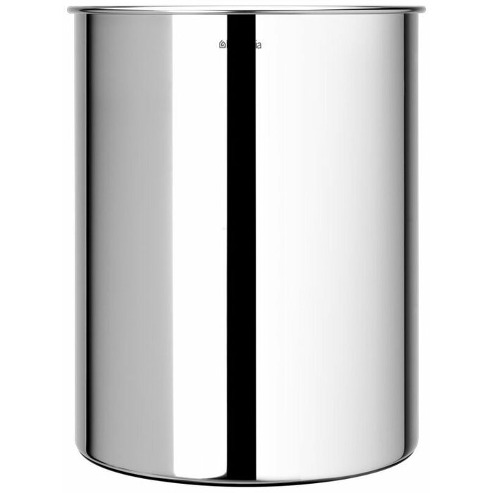 Brabantia Prullenbak 15 Liter chroom