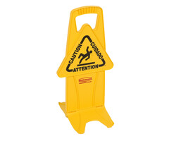 Rubbermaid Stabiel waarschuwingsbord geel