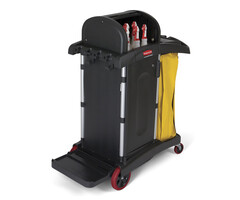 Rubbermaid Schoonmaakkar Hygen voor zorginstellingen zwart