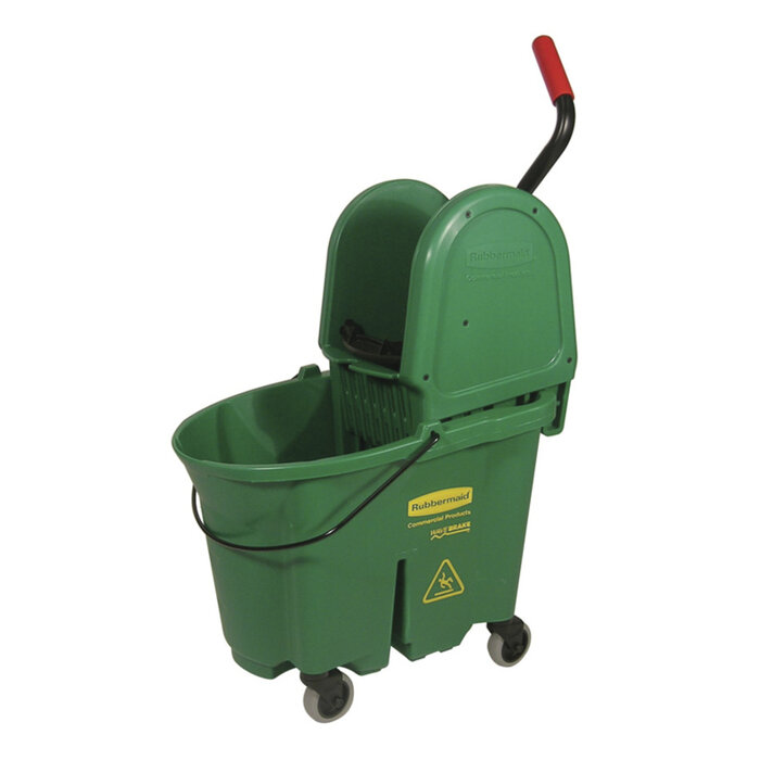 Rubbermaid WaveBrake neerwaartse combopers groen