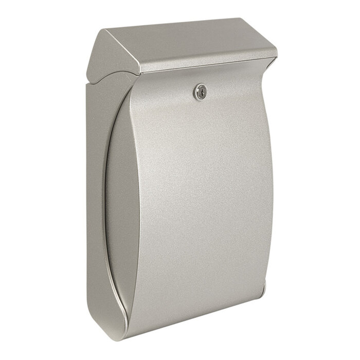 BURG-WÄCHTER Brievenbus Swing' zilver