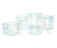 Rubbermaid Ruimtebesparende container 1,9 liter transparant