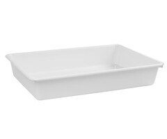 Slagerijbak 49 cm wit