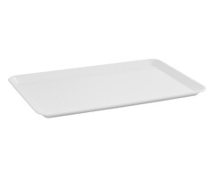 A-Select Vitrineschaal 36 cm wit