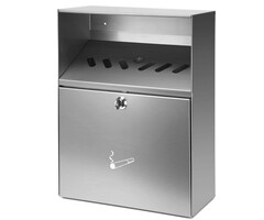 Wandasbak met dak RVS