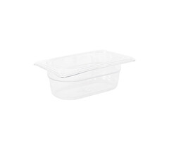Rubbermaid Gastronorm voedselpan 1/9 0,6 liter transparant