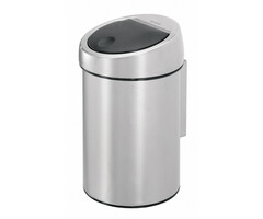 Brabantia Wandafvalemmertje Touch Bin 3 liter mat RVS FPP