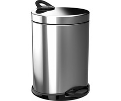 Meliconi Pedaalemmer 5 liter RVS
