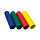 Kleurgecodeerde set met wringergreep (rood, geel, blauw, groen)