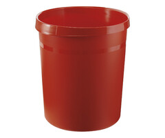 Kunststof papierbak 18 liter rood