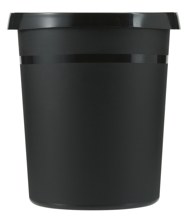 Kunststof papierbak 18 liter zwart