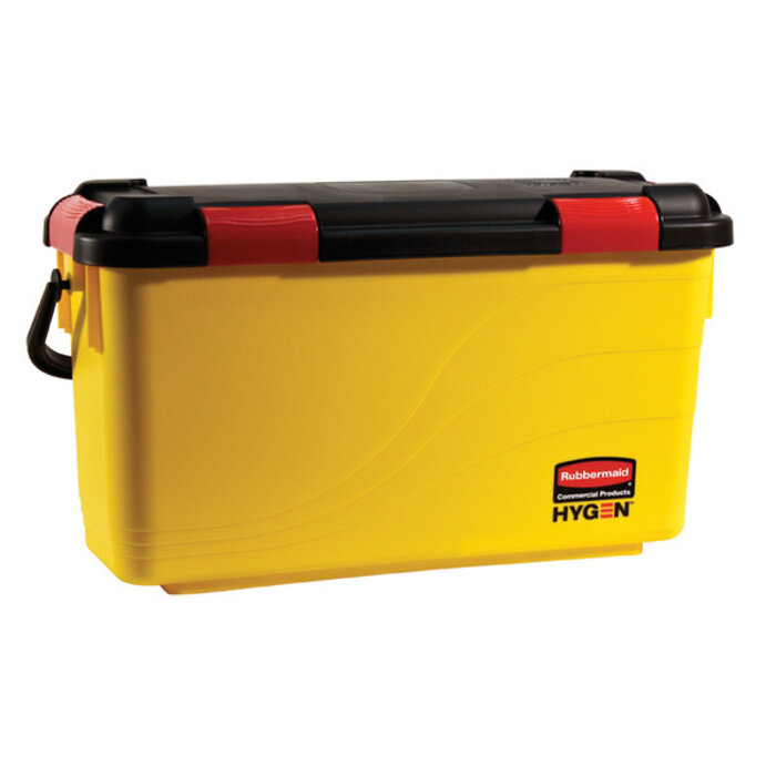 Rubbermaid Laademmer (geel, zwart)