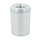 Aluminium vlamdovende papierbak 13 liter aluminium