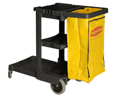 Rubbermaid Schoonmaakkar zwart