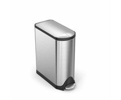 Simplehuman Pedaalemmer Butterfly 45 liter mat RVS