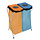 Afvalzakhouder EKOthinks 2 (blauw, oranje)