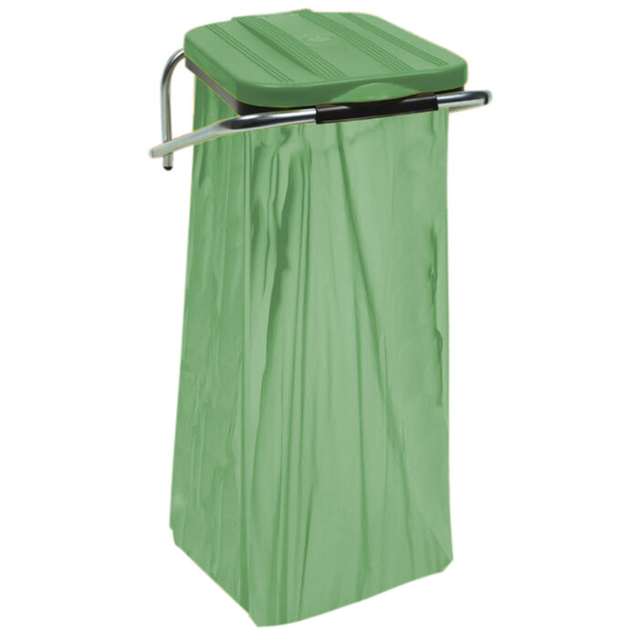 Wandafvalzakhouder Wallfix groen