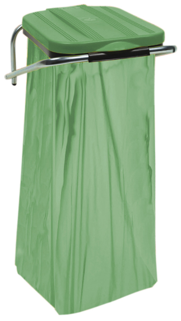 Wandafvalzakhouder Wallfix groen