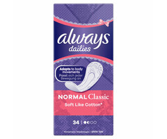 ALWAYS Dailies Normal Classic Soft Like Cotton Inlegkruisjes