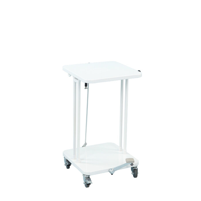 Saekko Boy Afvalbak met deksel en voetpedaal 40 liter wit