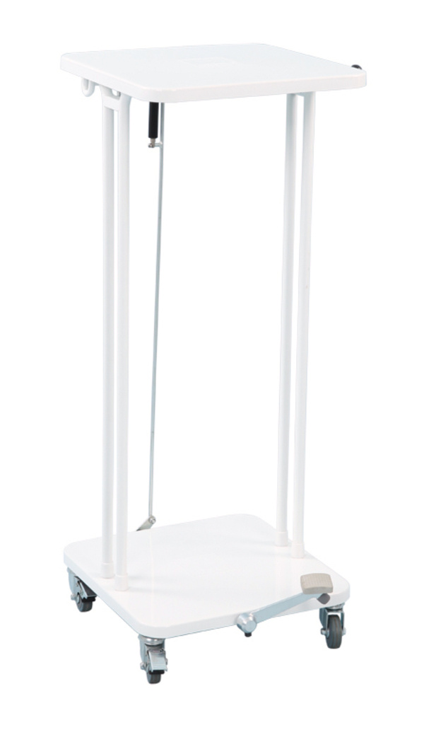 Saekko Boy Afvalbak met deksel en voetpedaal 60 liter wit