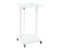 Saekko Boy Afvalbak met deksel 120 liter wit