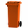 Mini-container 120 liter oranje