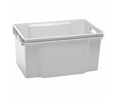 Crownest Opbergbox 50 liter lichtgrijs