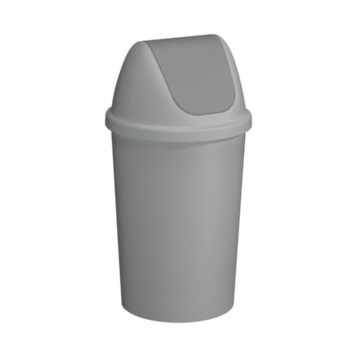 Sunware Afvalbak Twinga swingdeksel 45 liter grijs