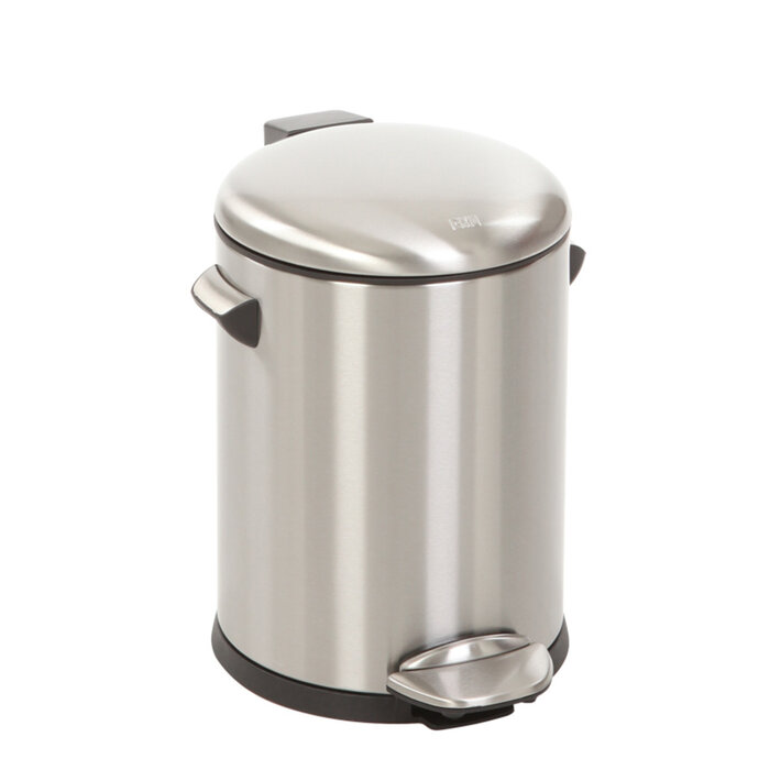 EKO Belle Deluxe pedaalemmer 5 liter mat RVS