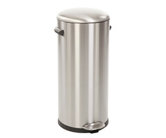 EKO Belle Deluxe pedaalemmer 30 liter mat RVS