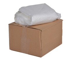 A-Select Knapzak voor pallethouder, ongeperforeerd transparant