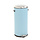 Belle Deluxe pedaalemmer 30 liter (licht blauw, sandcoated)