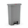 Slim Jim Step On container Front Step kunststof 68 liter grijs