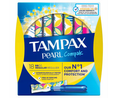 TAMPAX Pearl Compak Regular Tampons Met Inbrenghuls